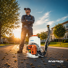 Load image into Gallery viewer, Invatech Italia 915 - Mosquito Fogger, Backpack Mist Blower 63.3cc Engine 4 Gallon/16L